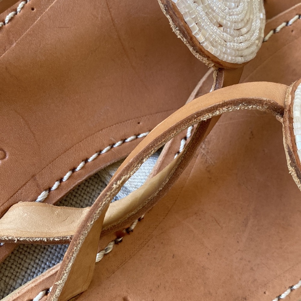 COPY - Anthropologie Free People NWT laidback London hand embellished leather s… - Picture 12 of 12